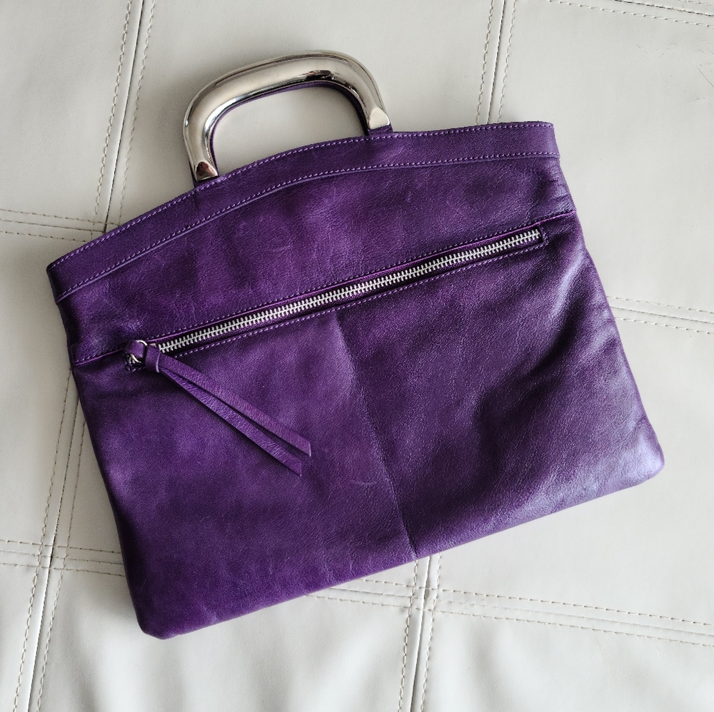 Gianni Chiarini genuine leather foldover purse - Picture 3 of 6